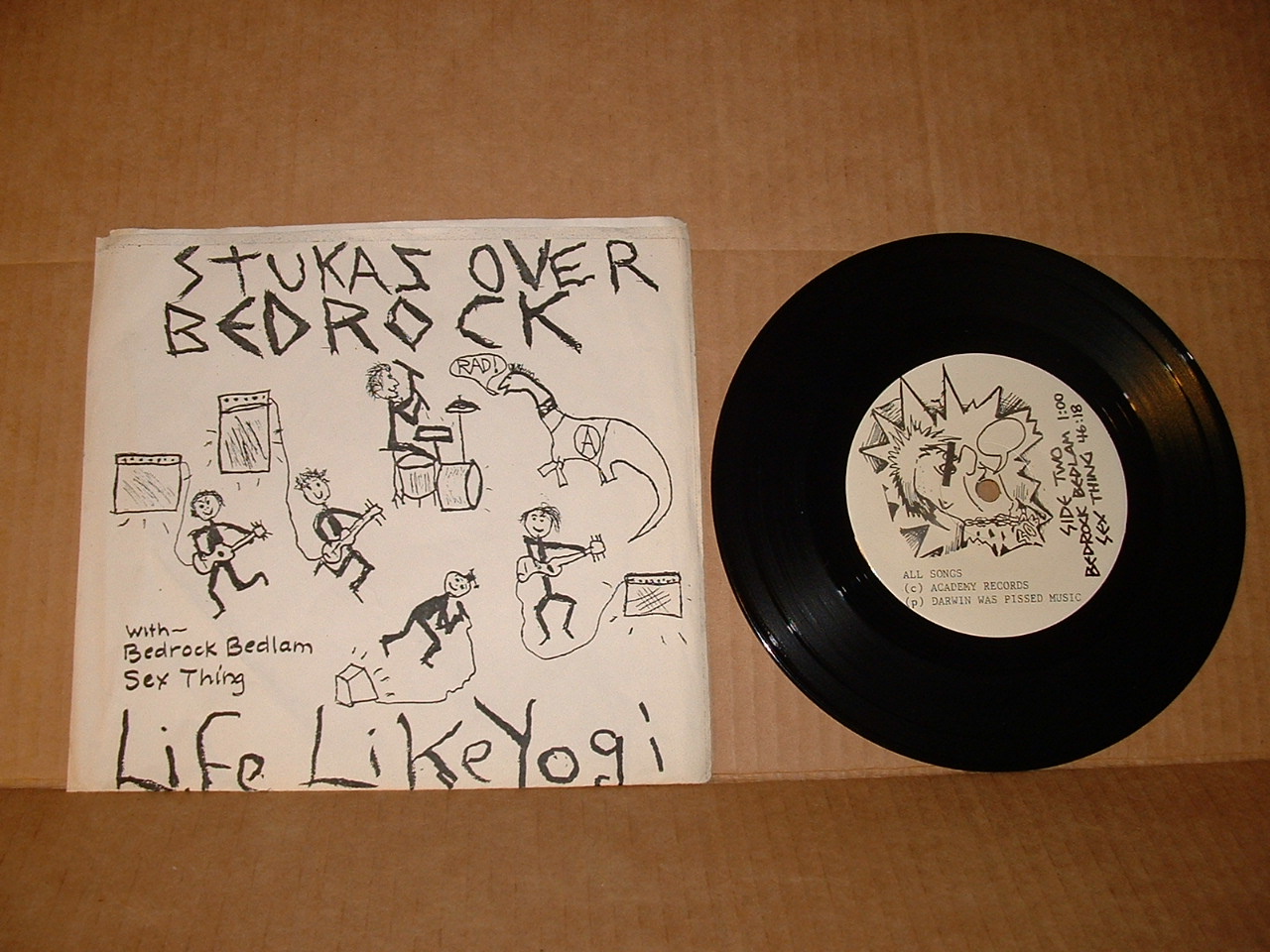 www.punkrecords.com  IS  www.punkrecords.net  ,Specalizing in rare original used 2nd hand : punk record, Punk Music ,Punk Vinyl , Punk Rock Records ,Oi Records , Hardcore records from around the world ,between the years 1977-1987. Buy sell or trade for original vintage Punk Record or Records , Hardcore Records, Oi Records , send email ( JXMBWF@COMCAST.NET )to place your order or trade offers.
BUY MY RECORD RELEACES:
FAREWELL TO VENICE 2XLP
STUKAS OVER BEDROCK-BACK TO THE STONE AGE LP
DEMOB-CRIME THROUGH TIME LP
